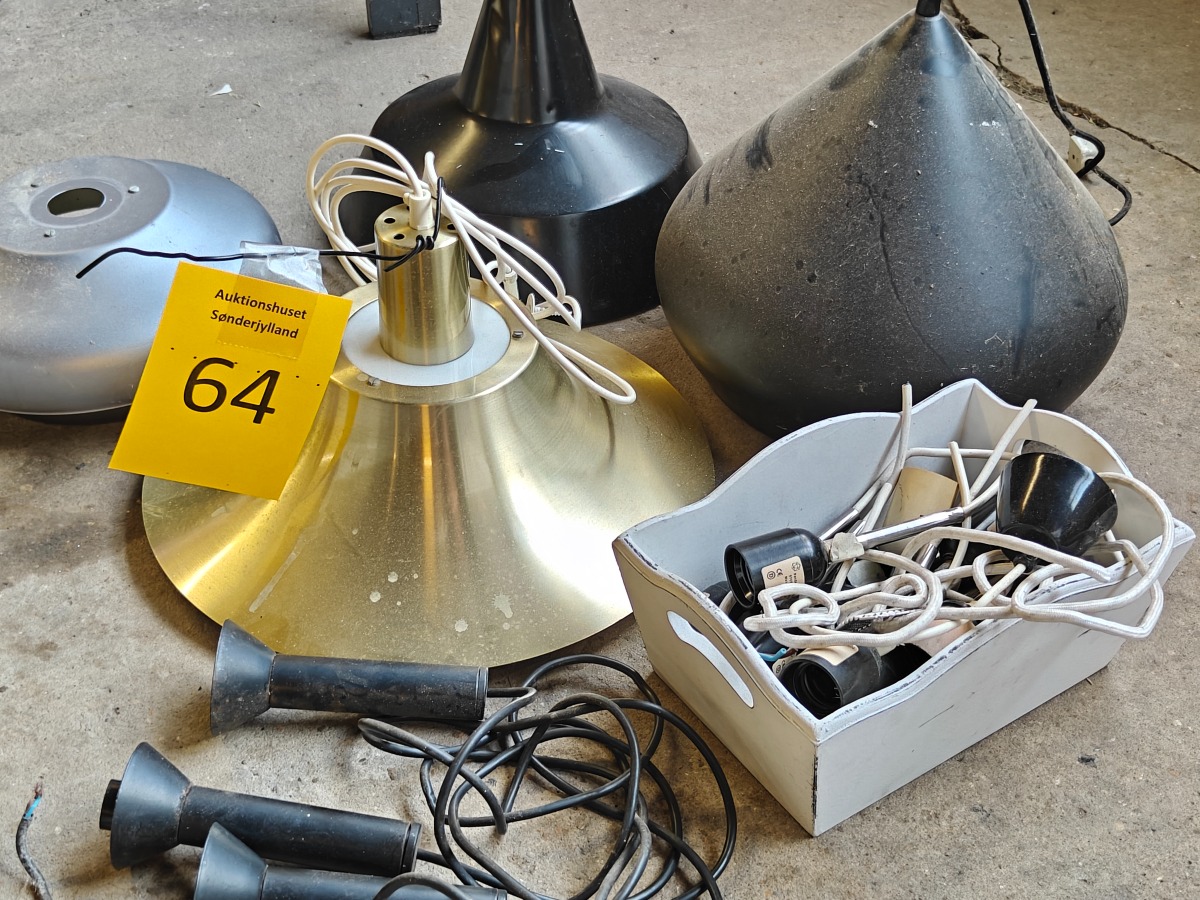 Diverse pendler og fatninger