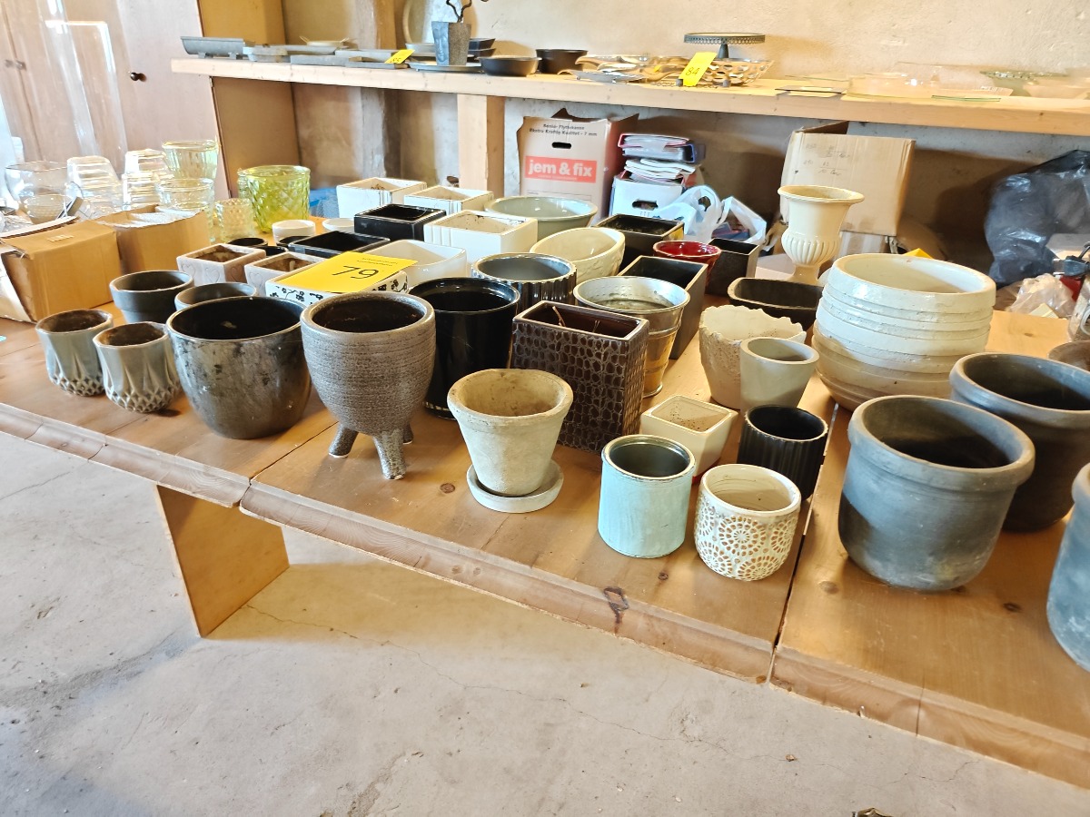 Diverse parti urtepotter