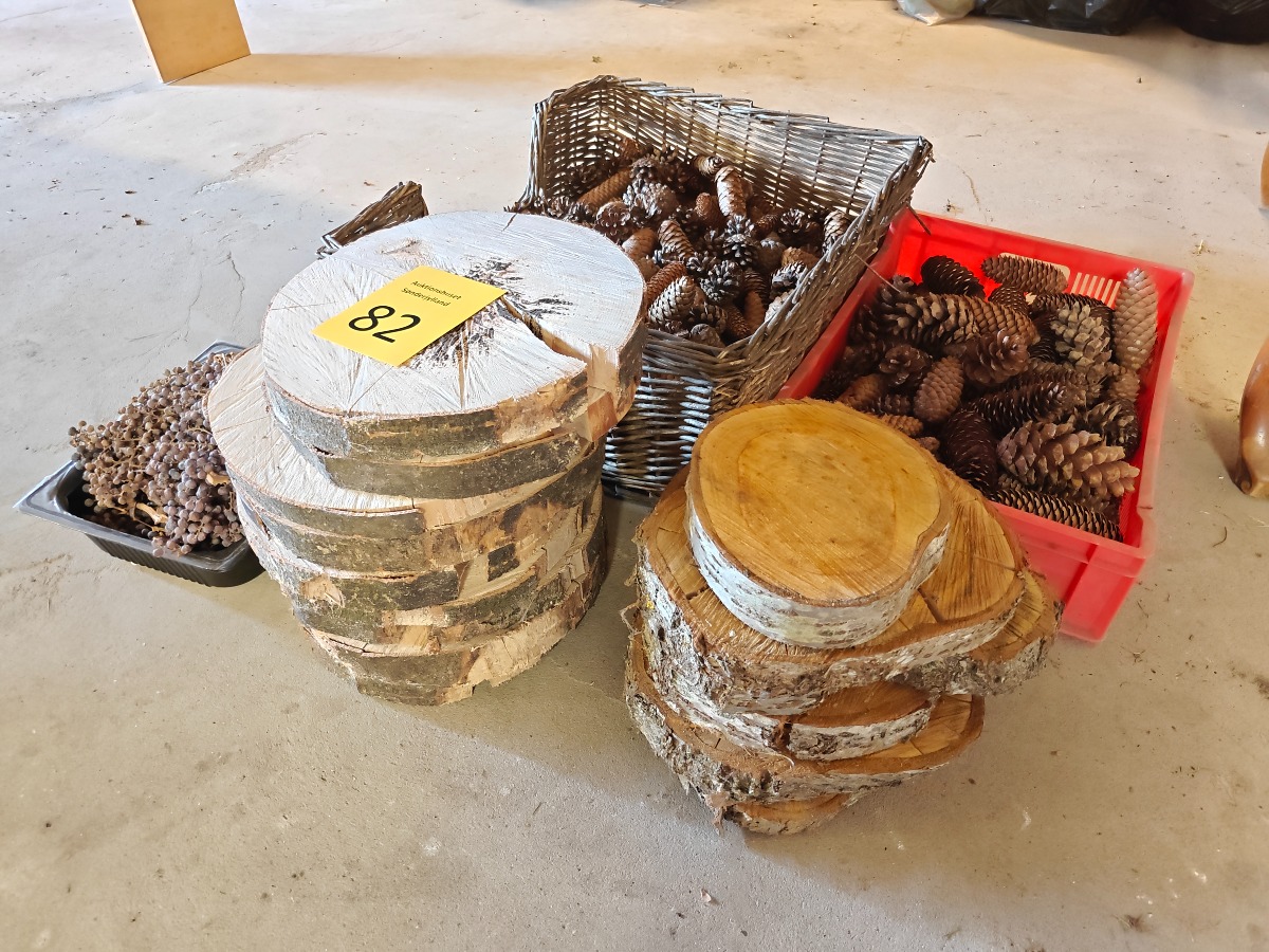 Diverse dekorations materialer