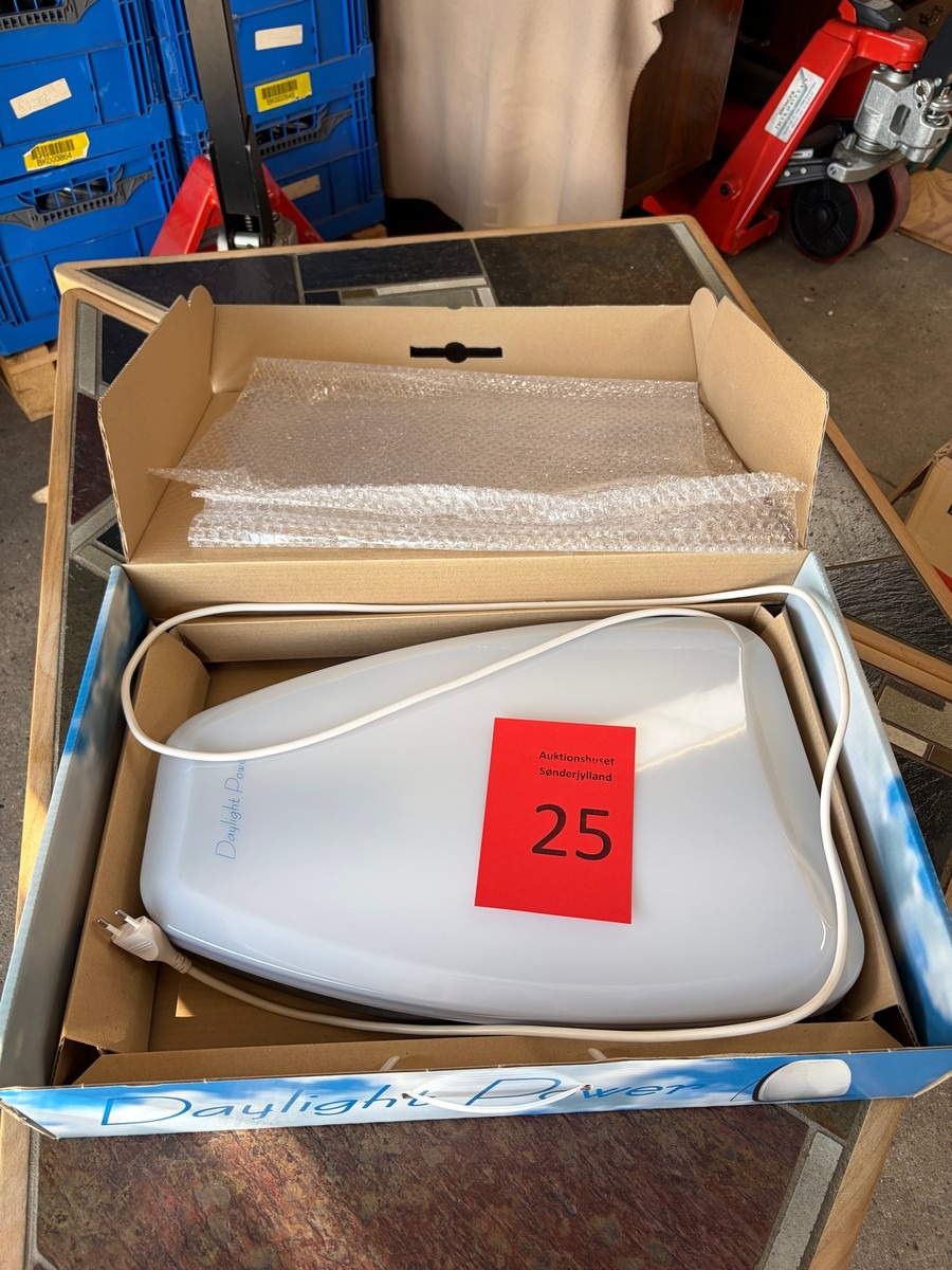 Daylight Power lysterapilampe – 2 x 36W Philips rør – i original emballage
