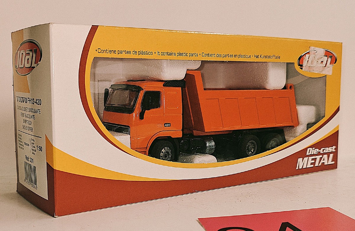 Joal: Volvo FH12-420 m/dumperlad. Scale: 1:50. I org. æske. 