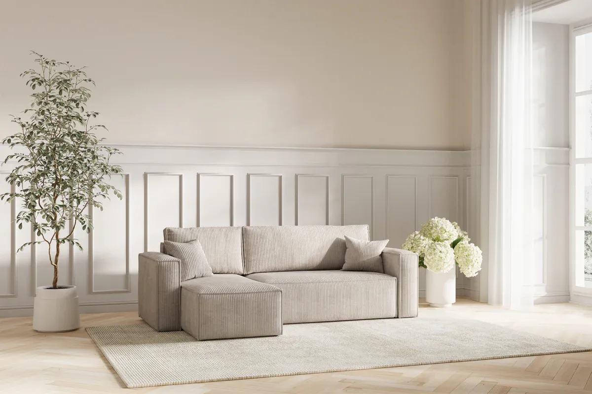 Neo Sovesofa L - Velvet Beige (9678)