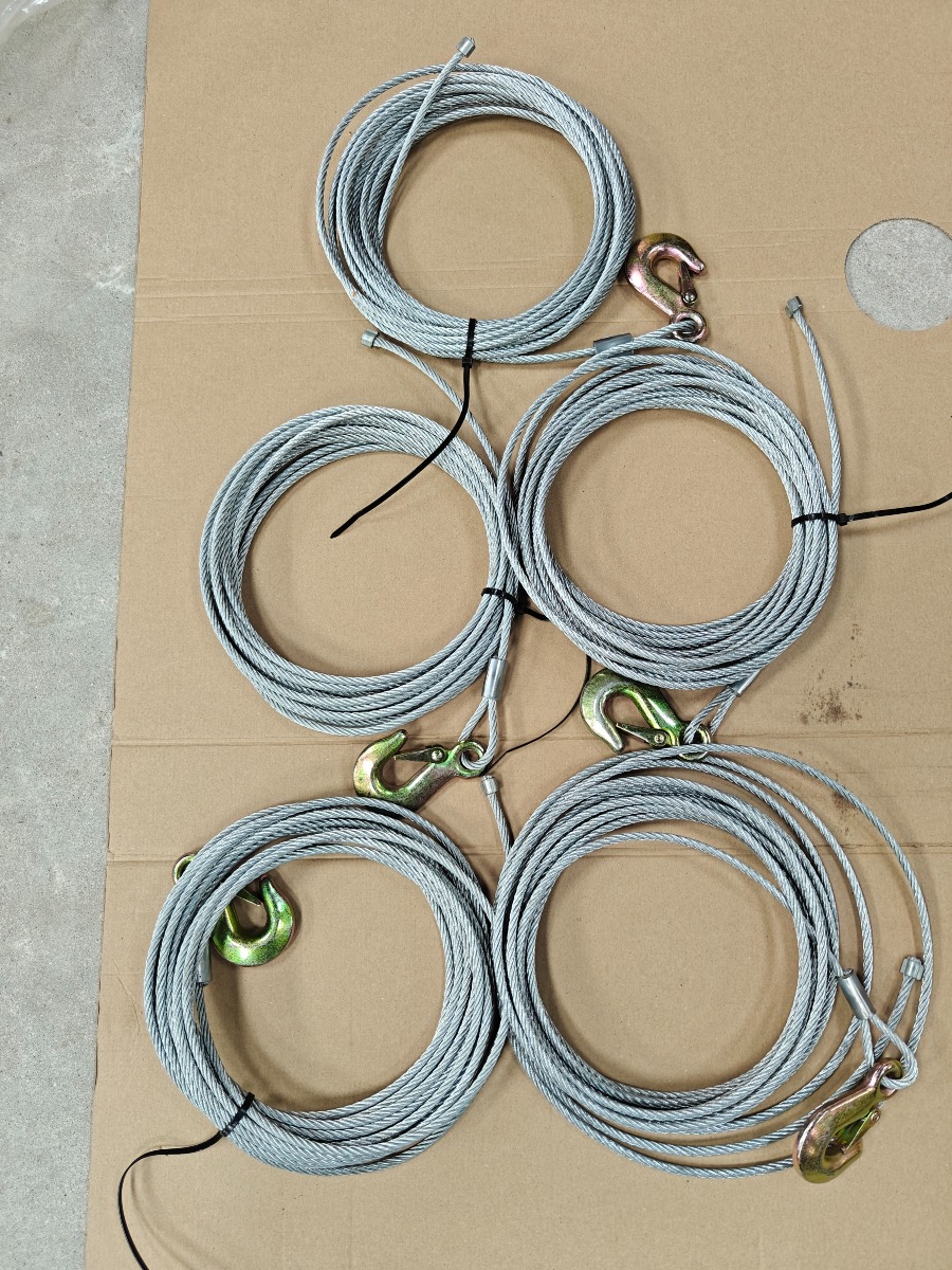 Wire med krog, 5 stk