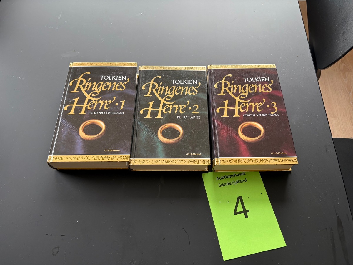 J.R.R. Tolkien – Ringenes Herre 1-3, komplet bogserie