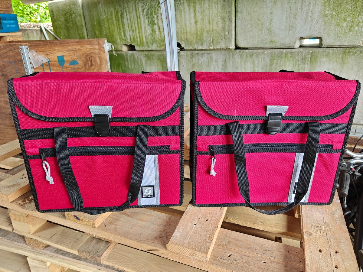 2 Active  Gear cykeltasker til bagagebæger