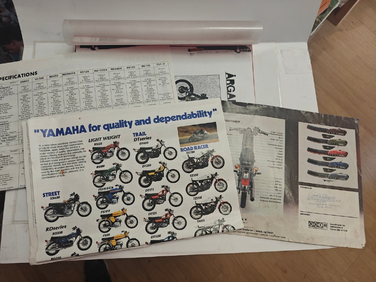 Yamaha: Datablade mm.