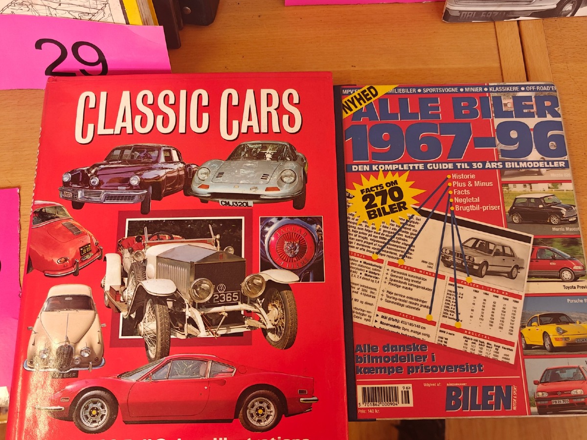 Bog: Classic Cars & magasin: Alle biler 1967-1996.