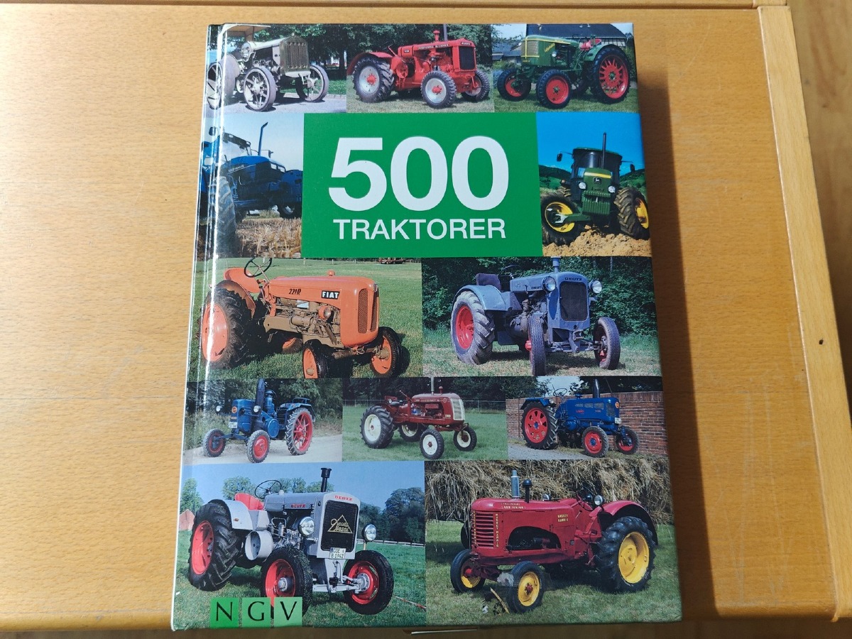 Bog: 500 Traktorer. Udgivet af NGV. 