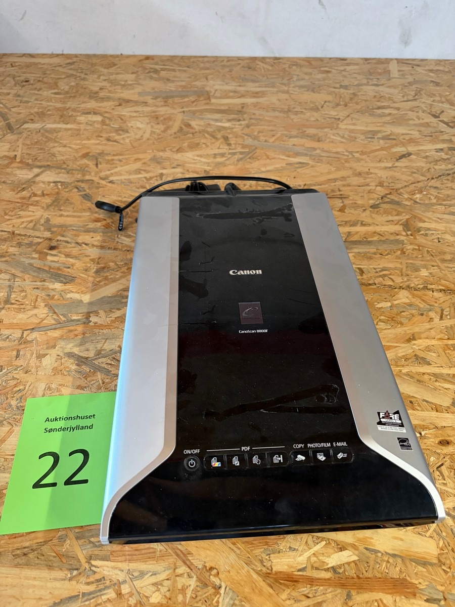 Canon CanoScan 8800F A4 filmscanner og flatbedscanner