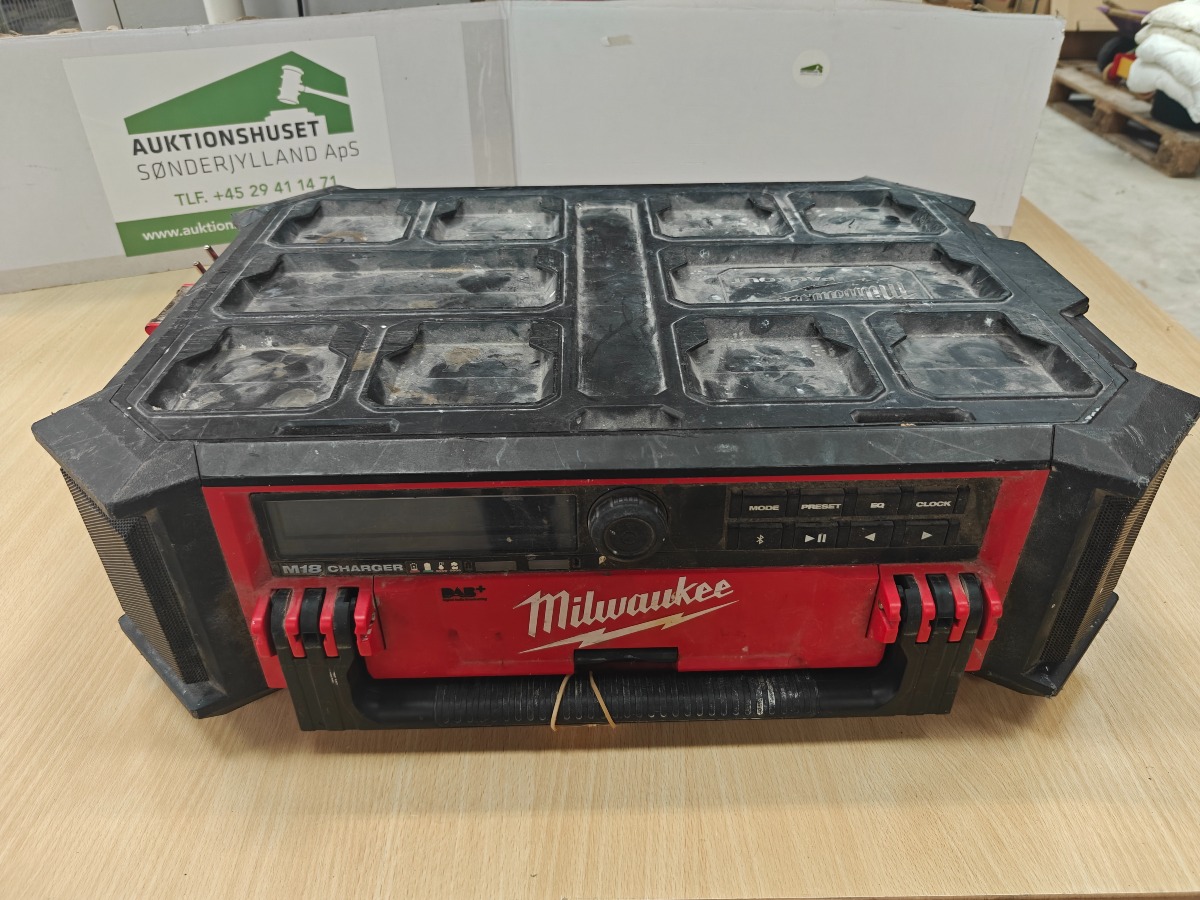 Milwaukee M18 PRCDAB+ byggepladsradio