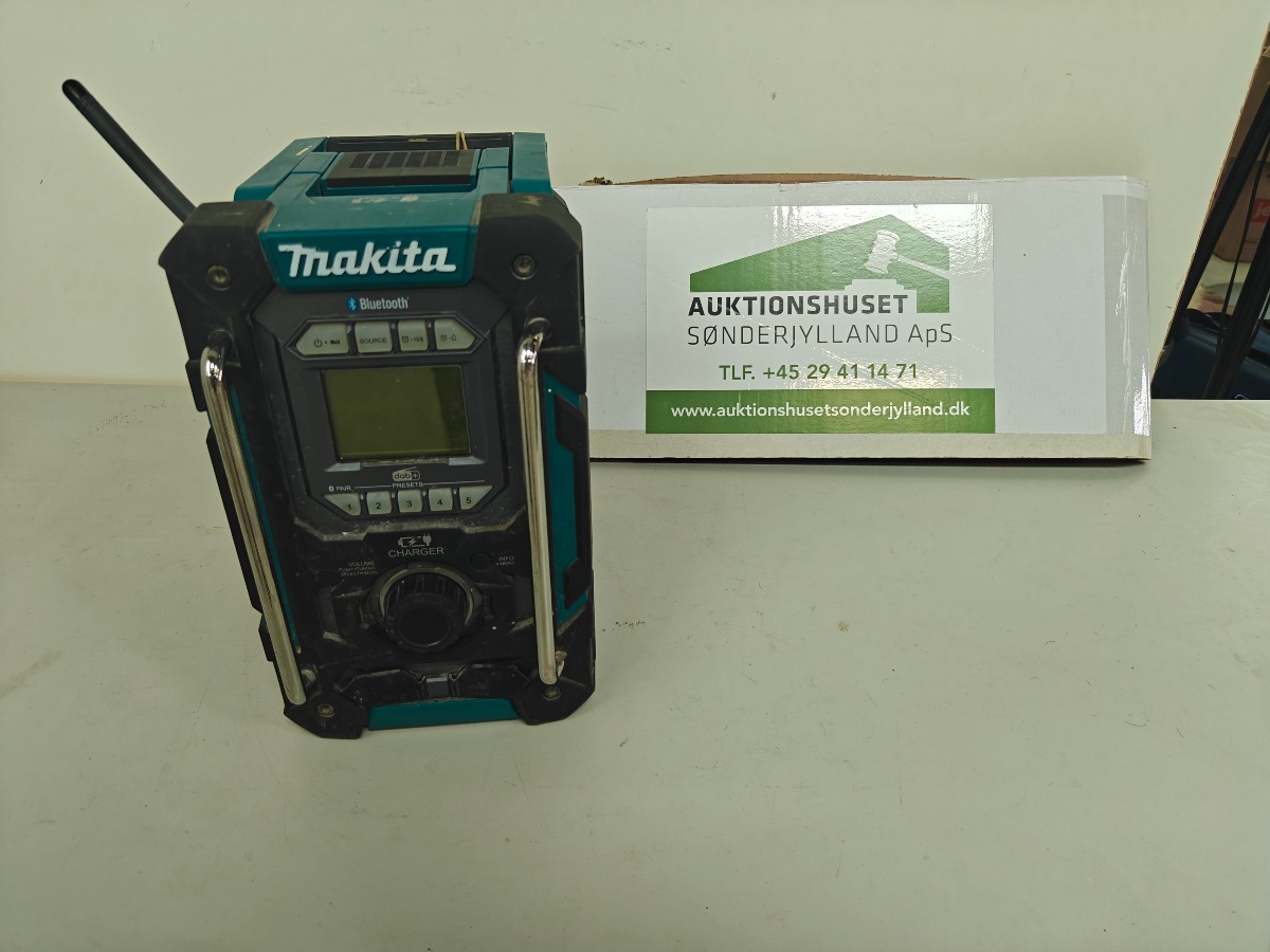 Makita håndværker radio med DAB & bluetooth