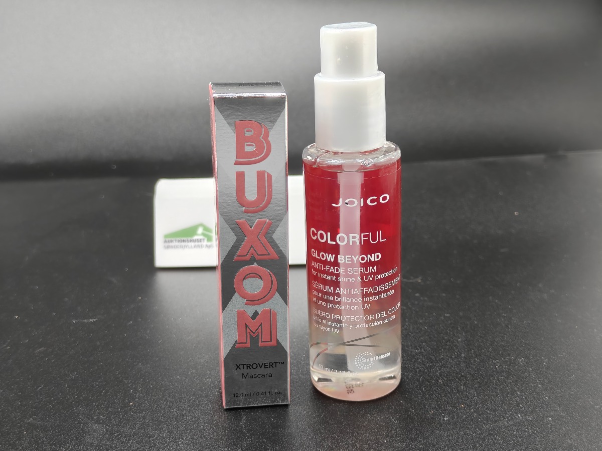 Joico Anti-fade Serum, og Buxom Mascara 
