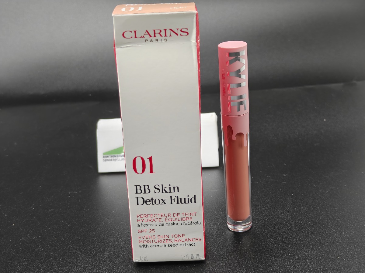 Clarins Milky Boost, Hudpleje 45 ml. Kylie Læbestift. 