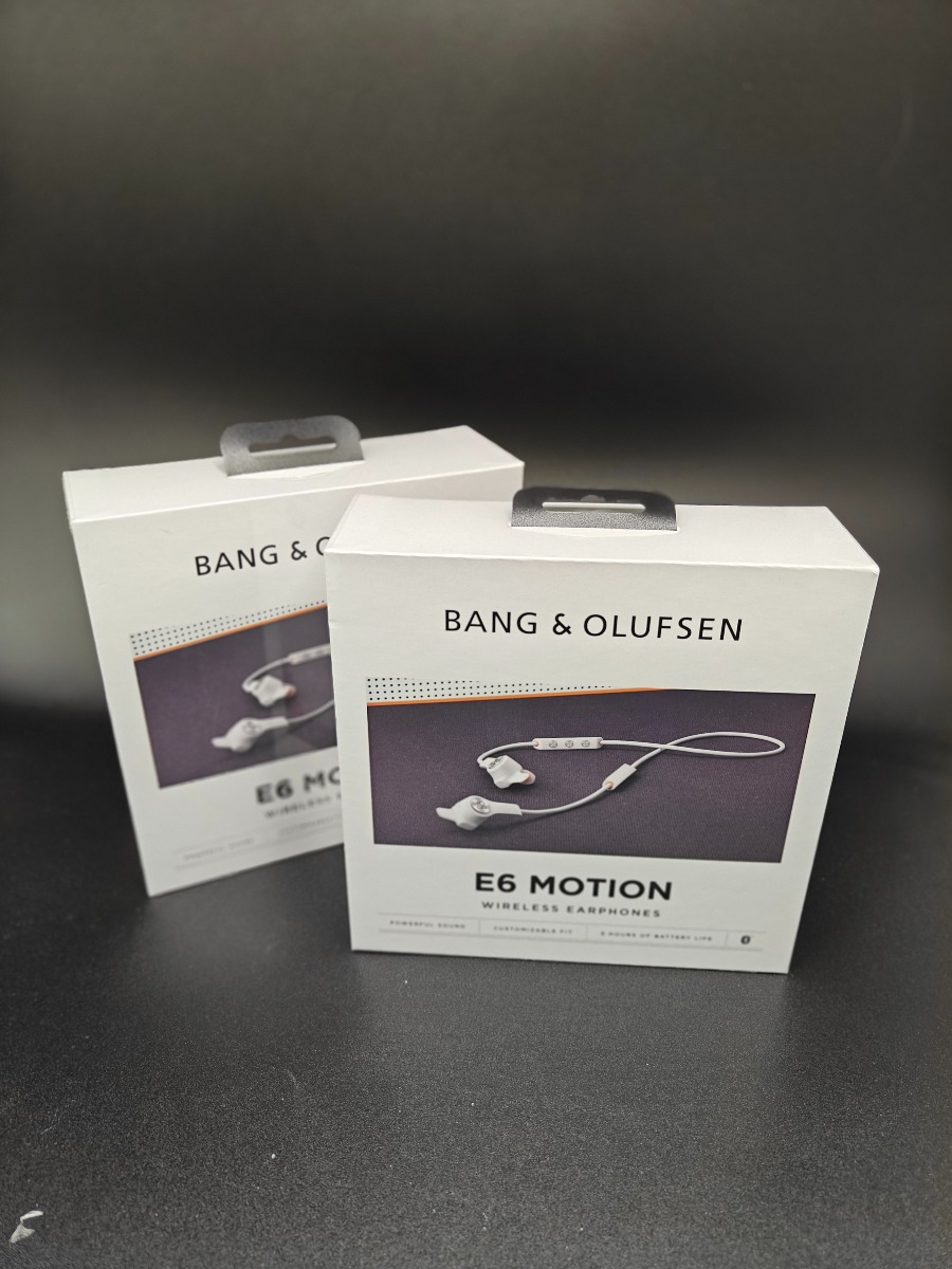 2 stk. Bang & Olufsen Beoplay E6 Motion in-ear trådløse hovedtelefoner
