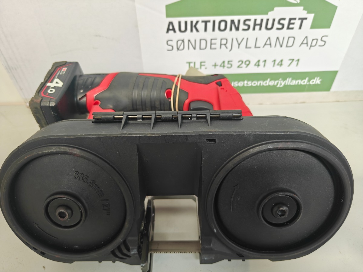 Milwaukee båndsav M12 BS incl. 4,0 Ah batteri
