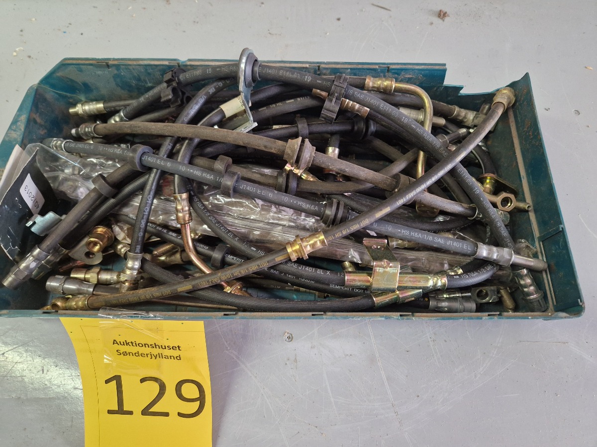 Parti brændstofslanger
