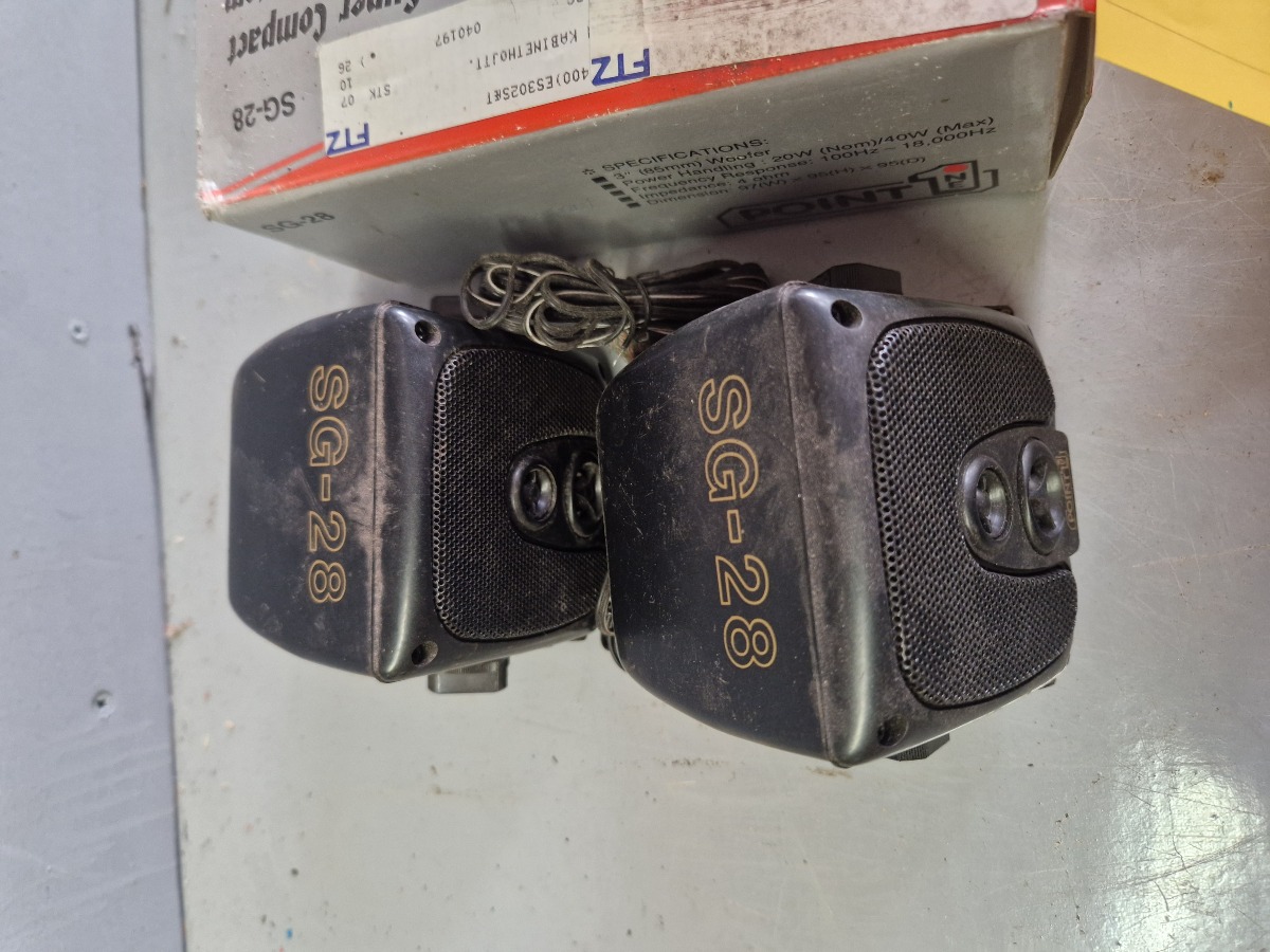 4 stk 30w kabinethøjtalere