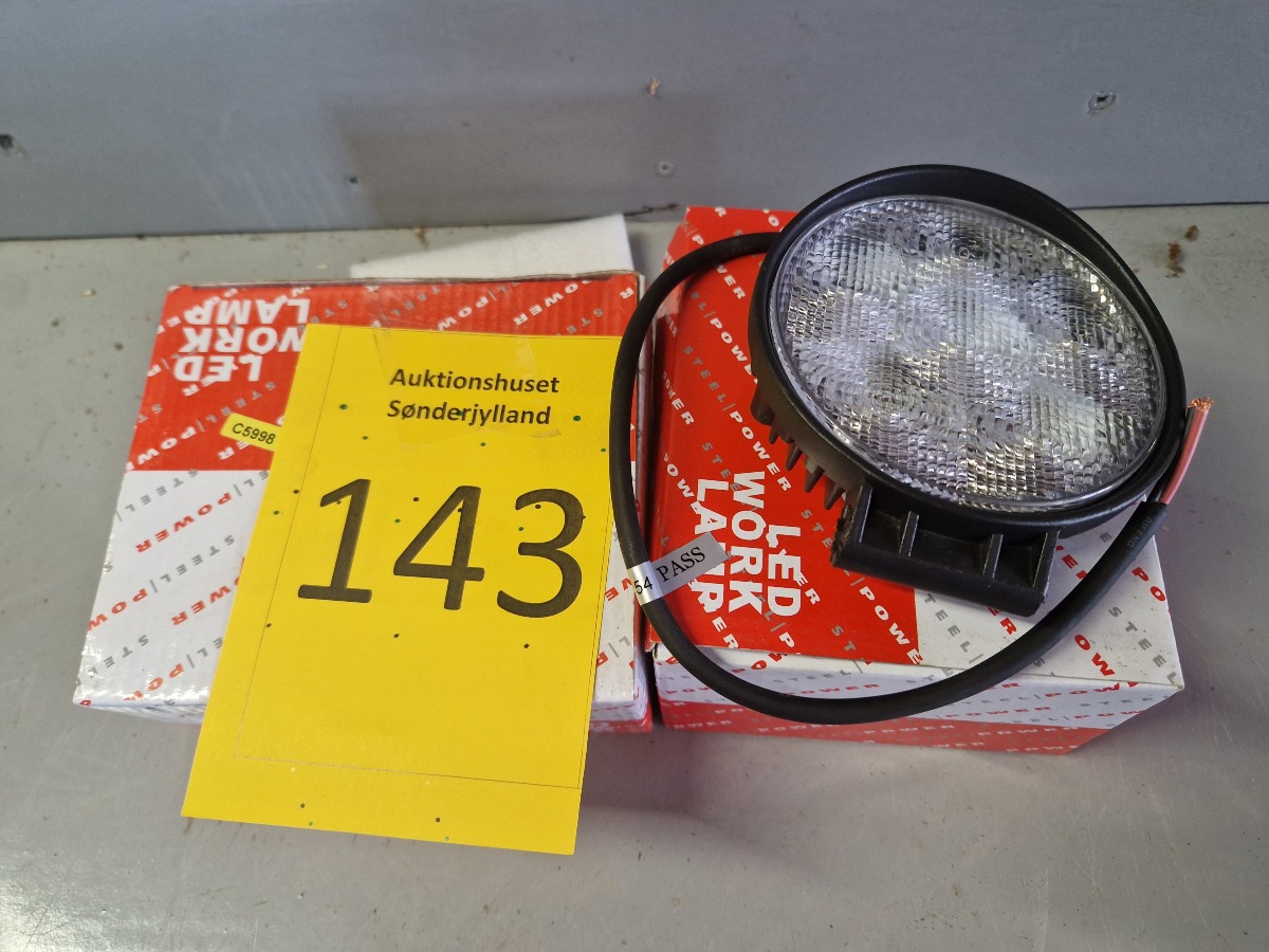 2 stk LED arbejdslamper