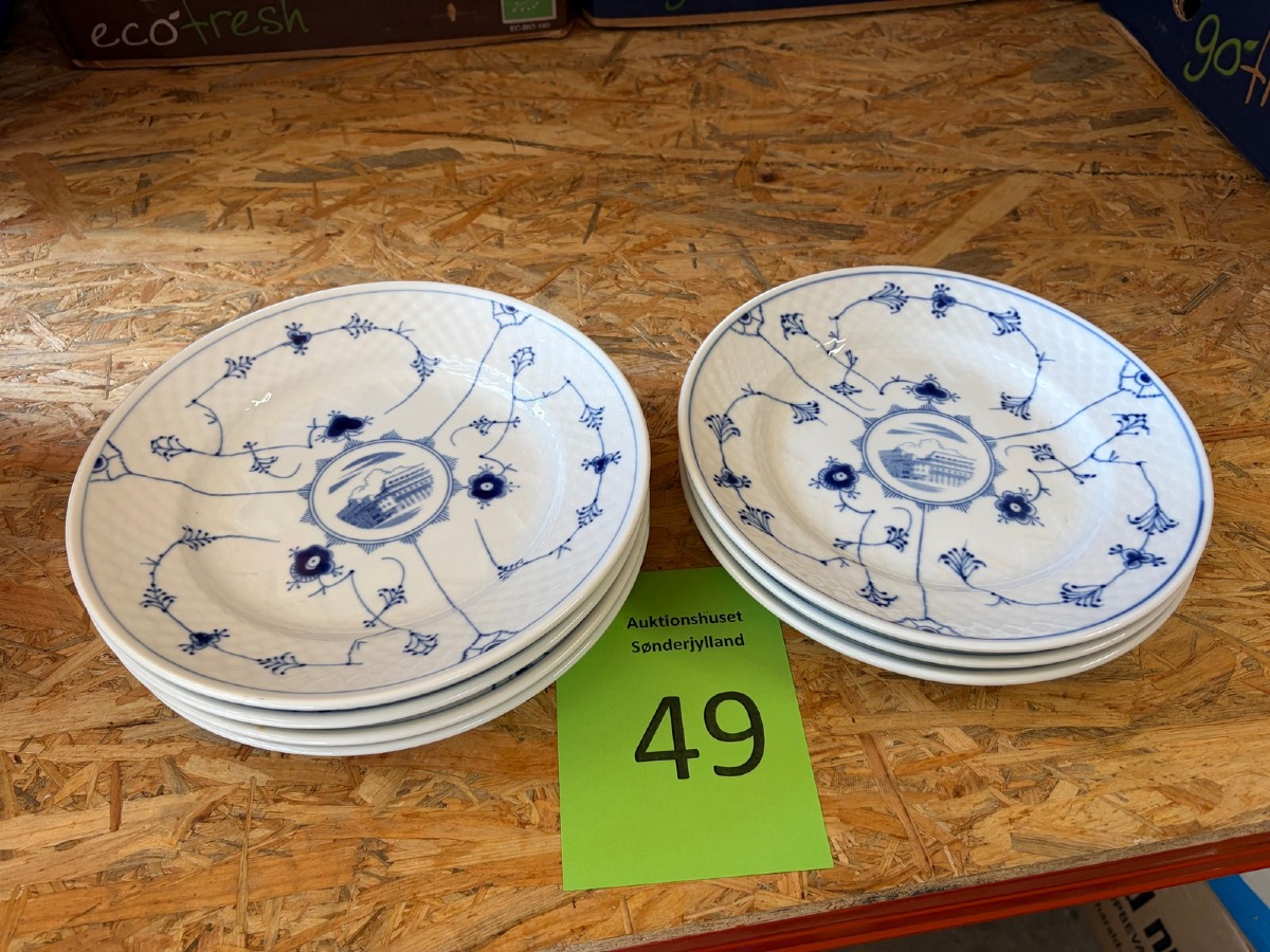 B&G hotelporcelæn, middagstallerkner (7)
