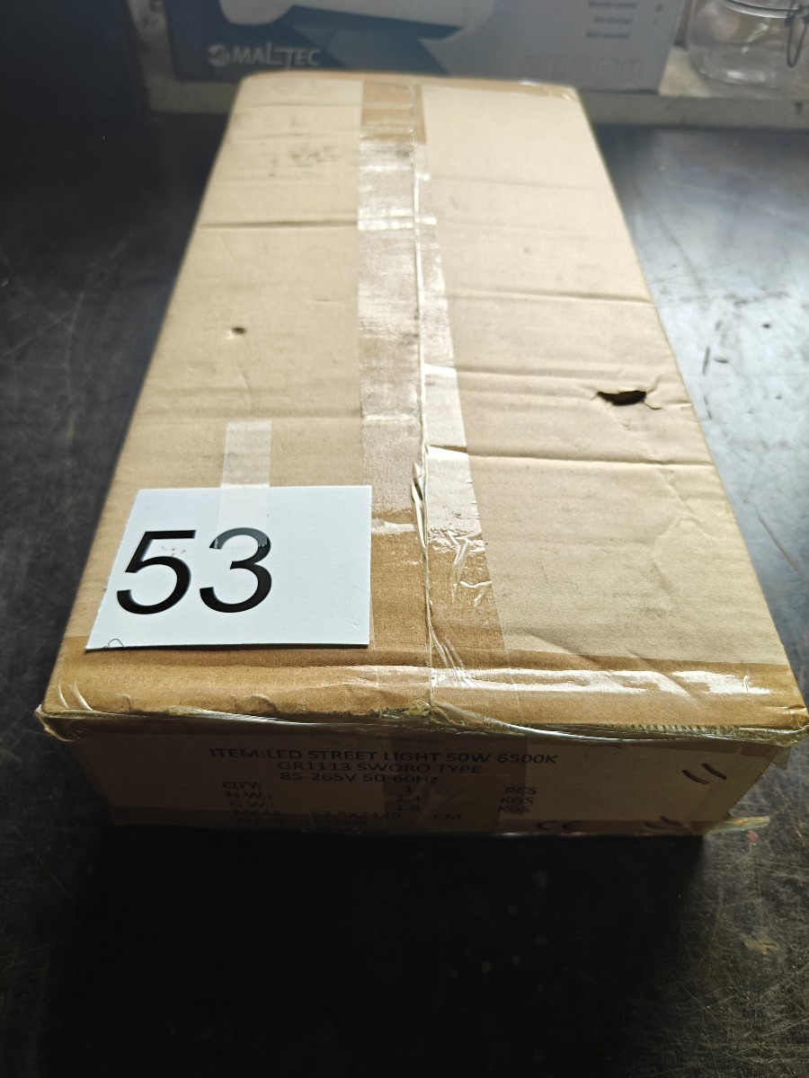 LED gadelygte 50w