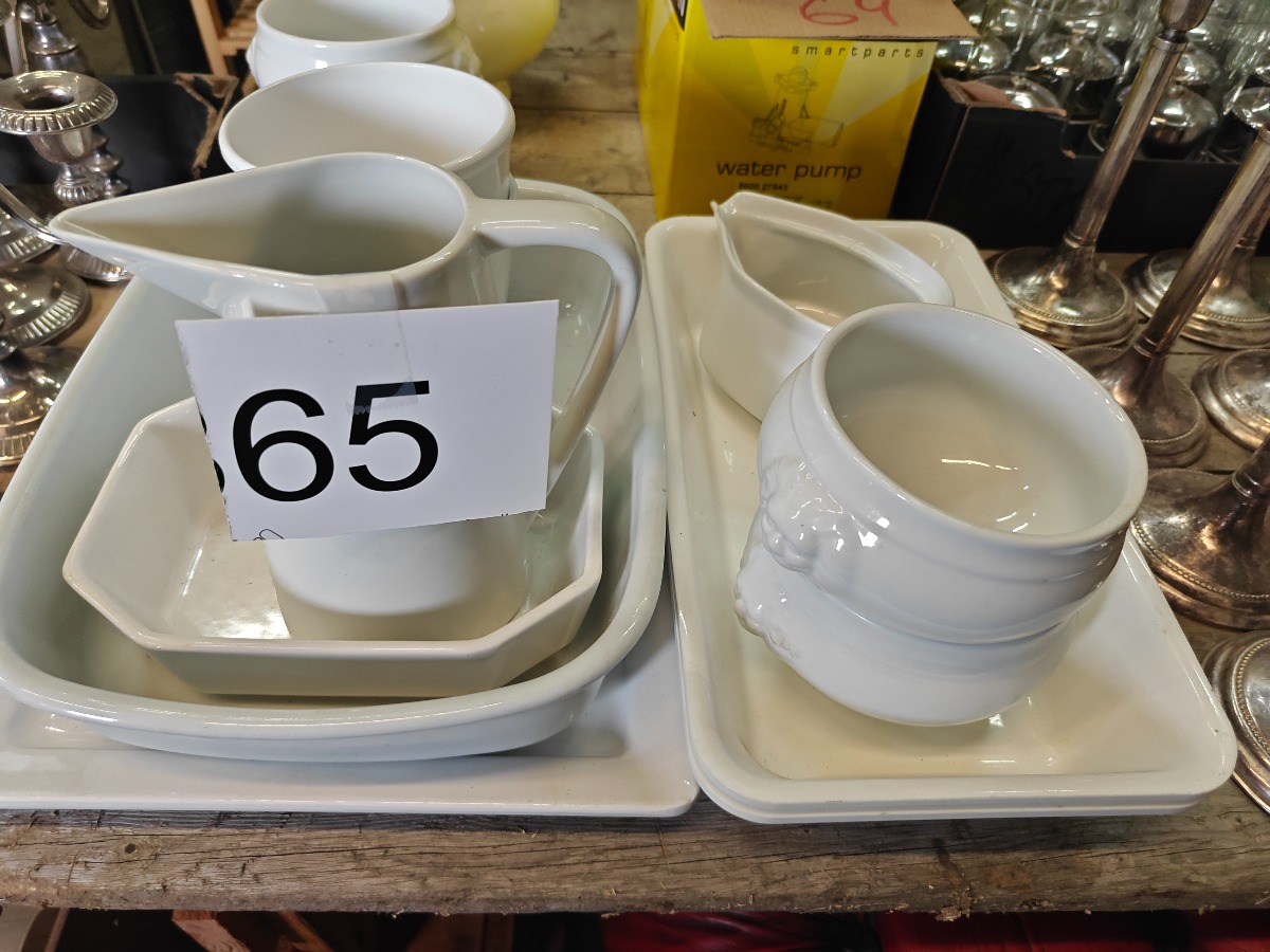 Parti serveringsfade & skåle (15)