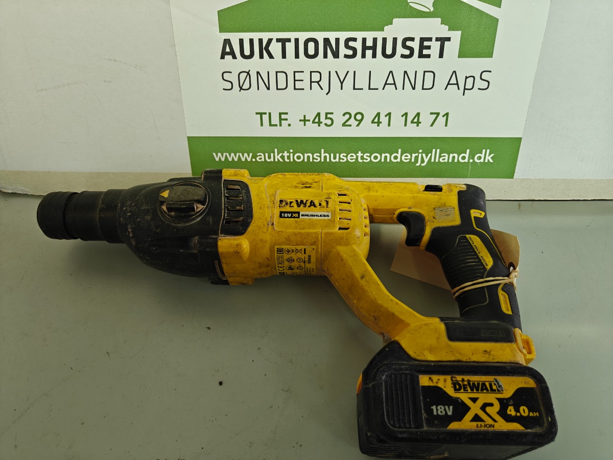 Dewalt borehammer DCH133, incl. 4 Ah batteri