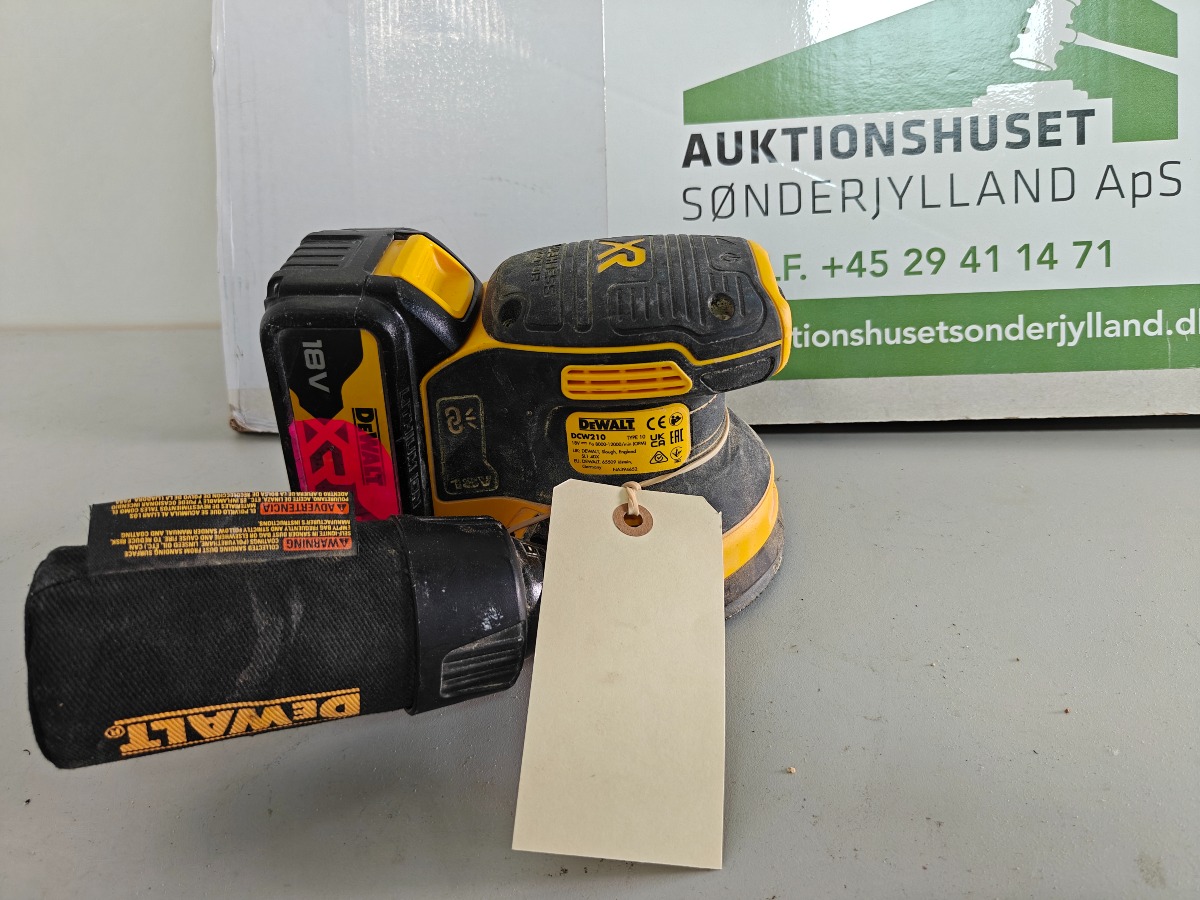 Dewalt extentersliber DCW210, incl. 5 Ah batteri