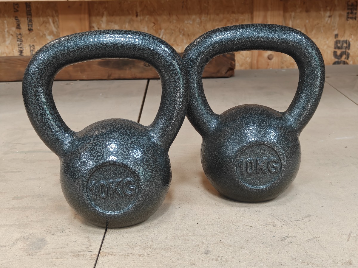 2 stk Håndvægte 10 kg