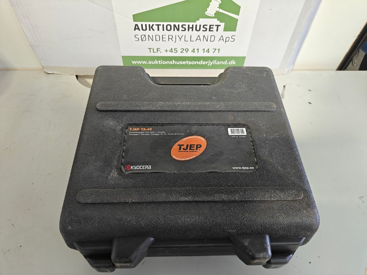 Tjep tromlesømpistol TA-45 i kuffert