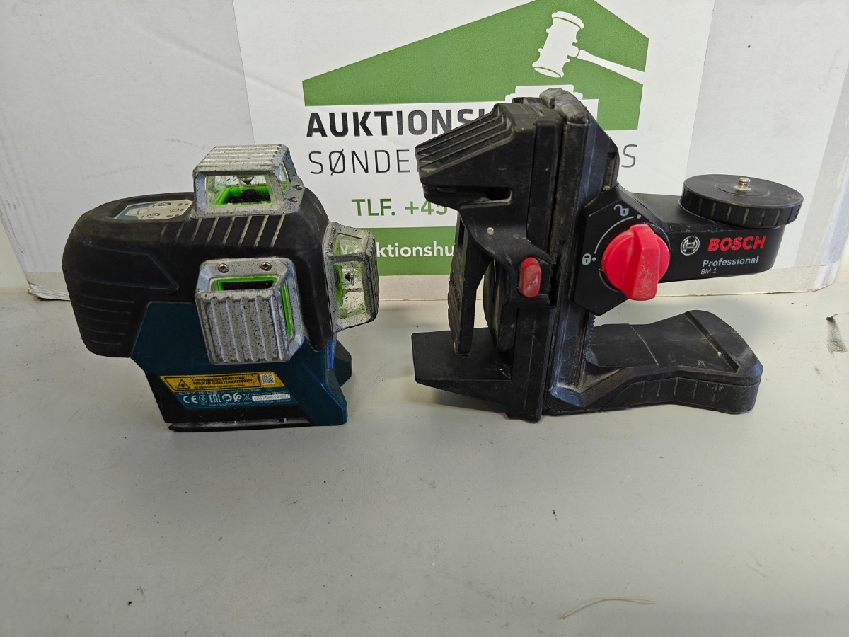 Bosch 3x360grader laser & universalholder