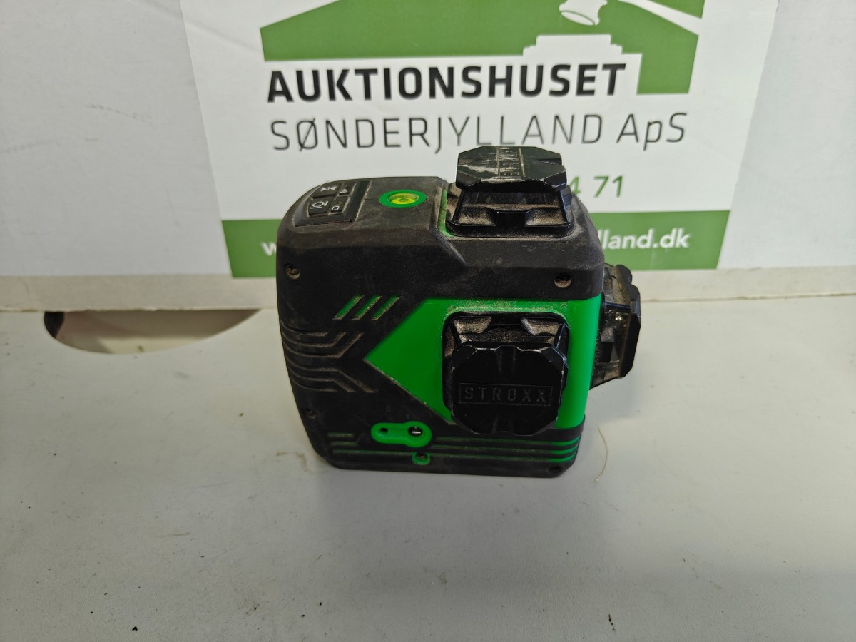 Stroxx 3-DG selvnivellerende krydslinjelaser