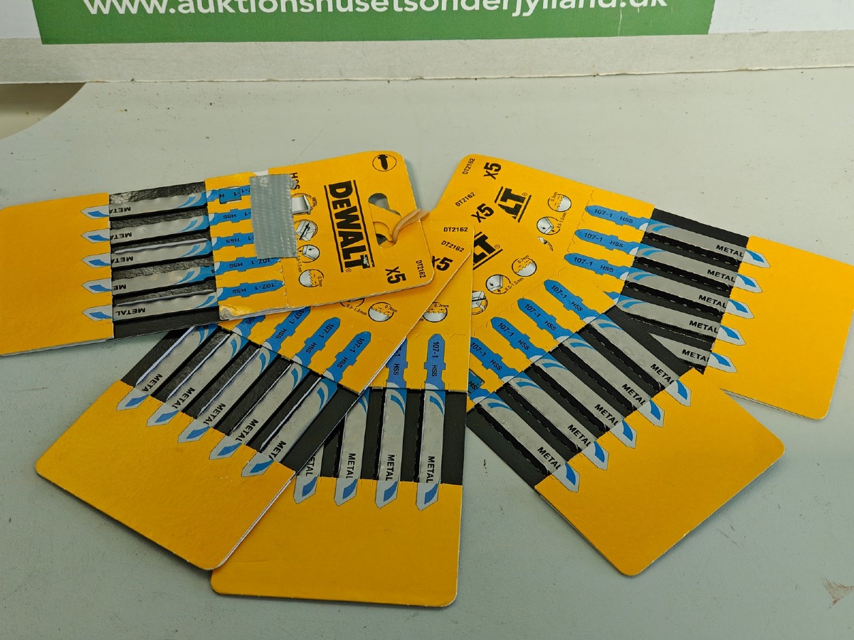 Dewalt klinger til stiksav 5x5 stk