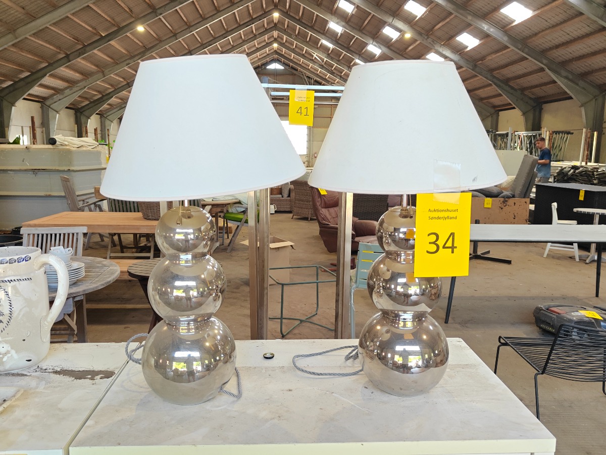 2 bordlamper