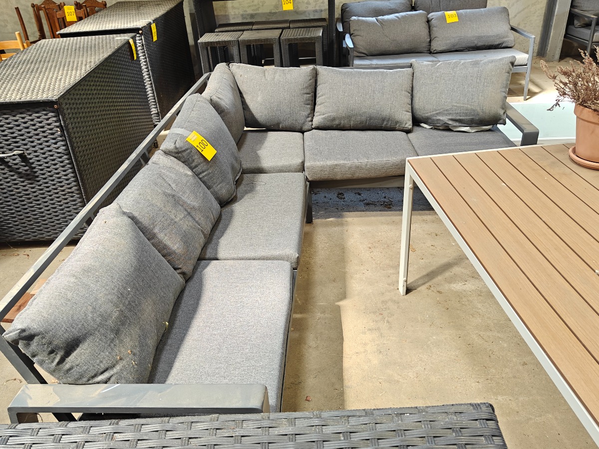 Hjørnesofa til haven