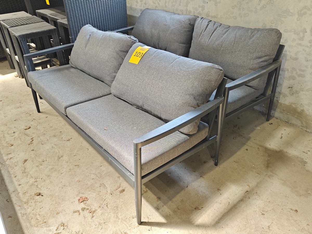 2 stk. 2 pers. sofa 