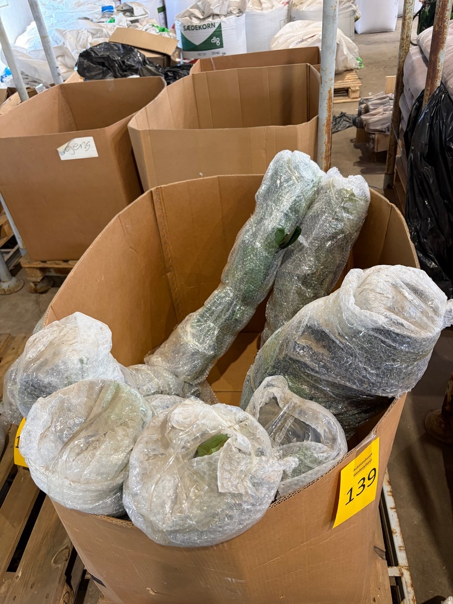 Planter af plast. Ca. 10 stk. 