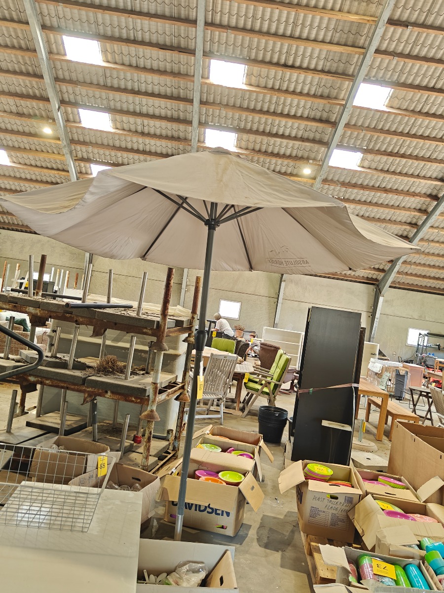 Parasol med fod