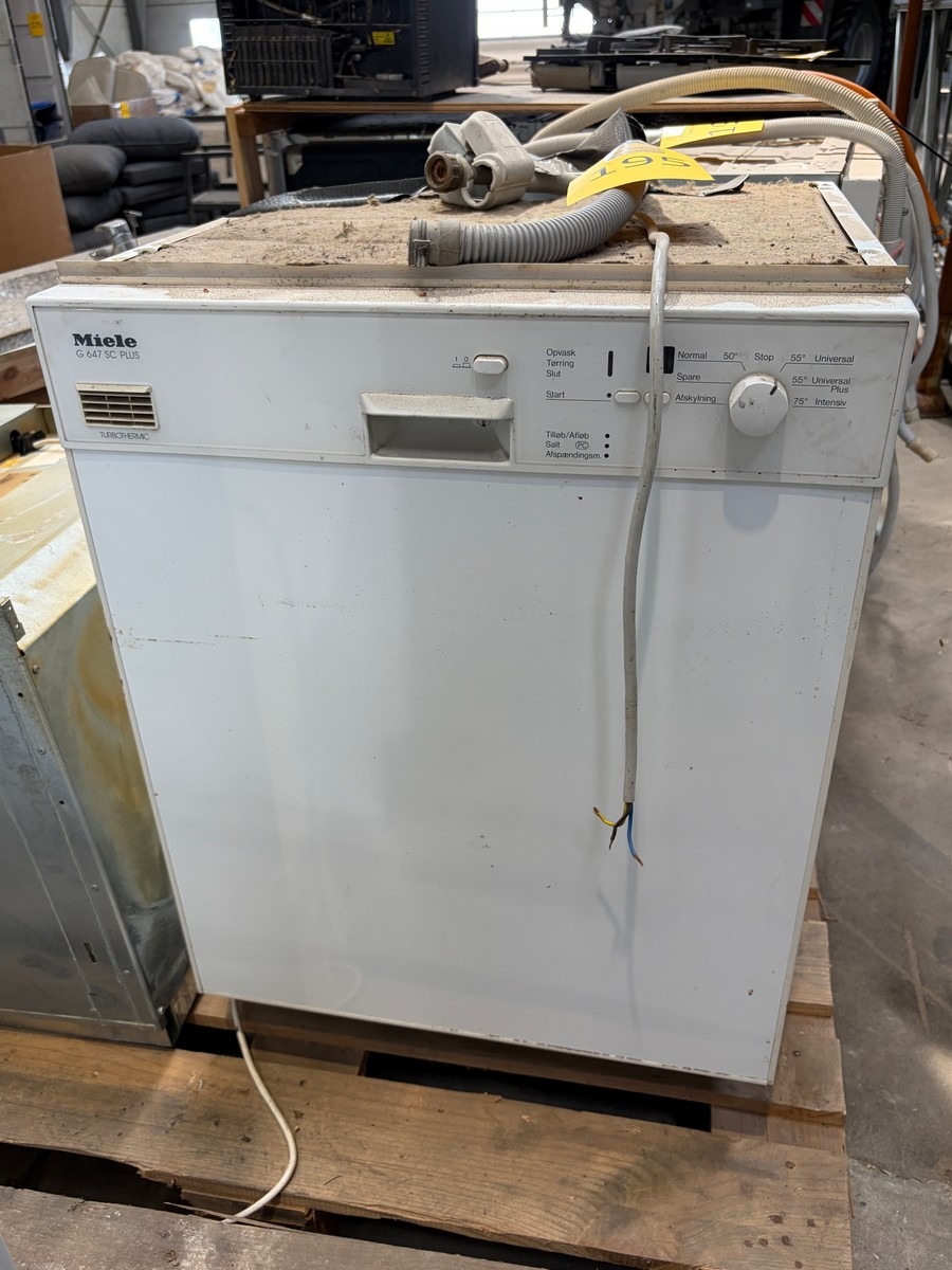 Miele G 647 SCU Plus opvaskemaskine