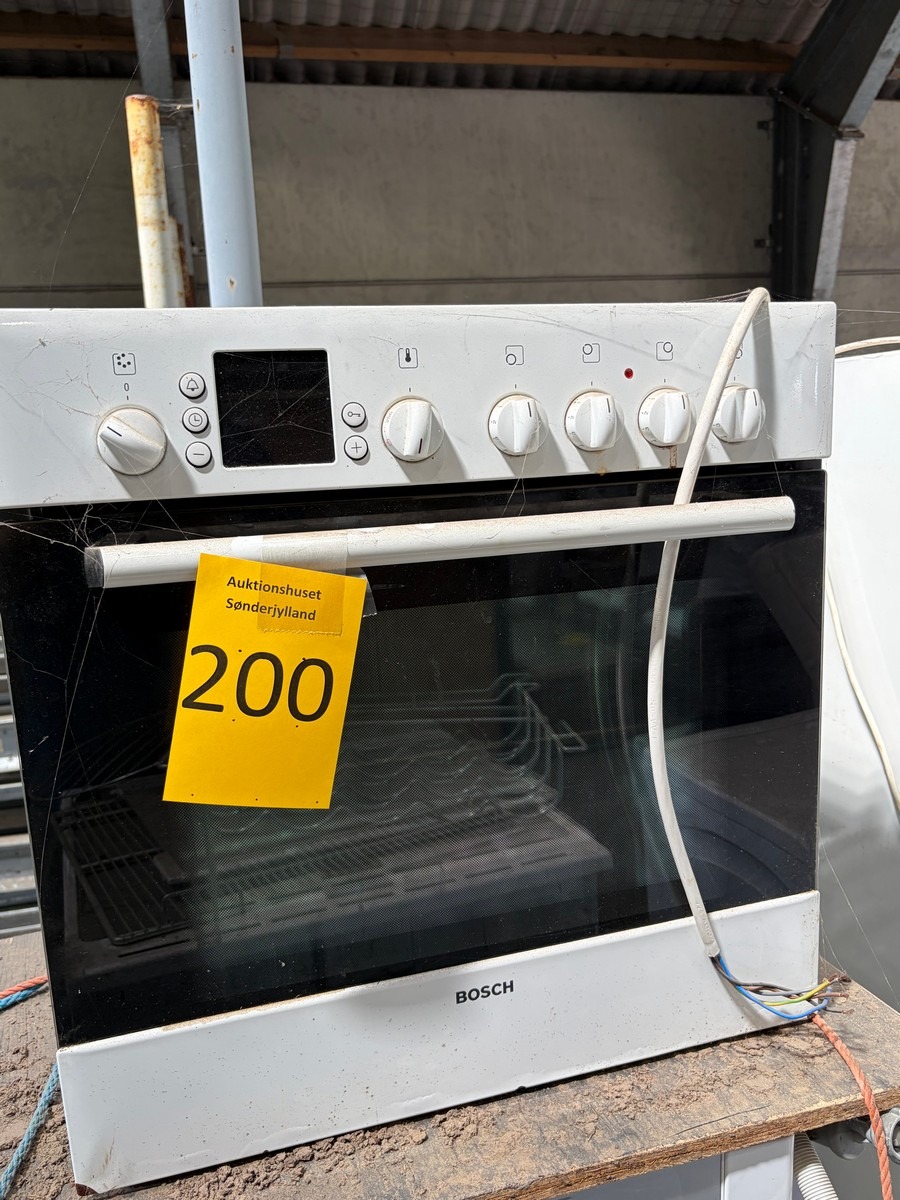Bosch indbygningsovn