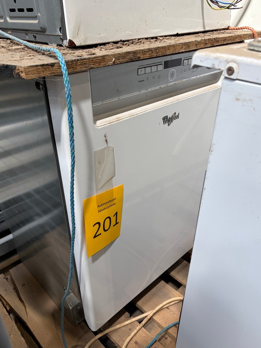 Whirlpool indbygningsopvaskemaskine