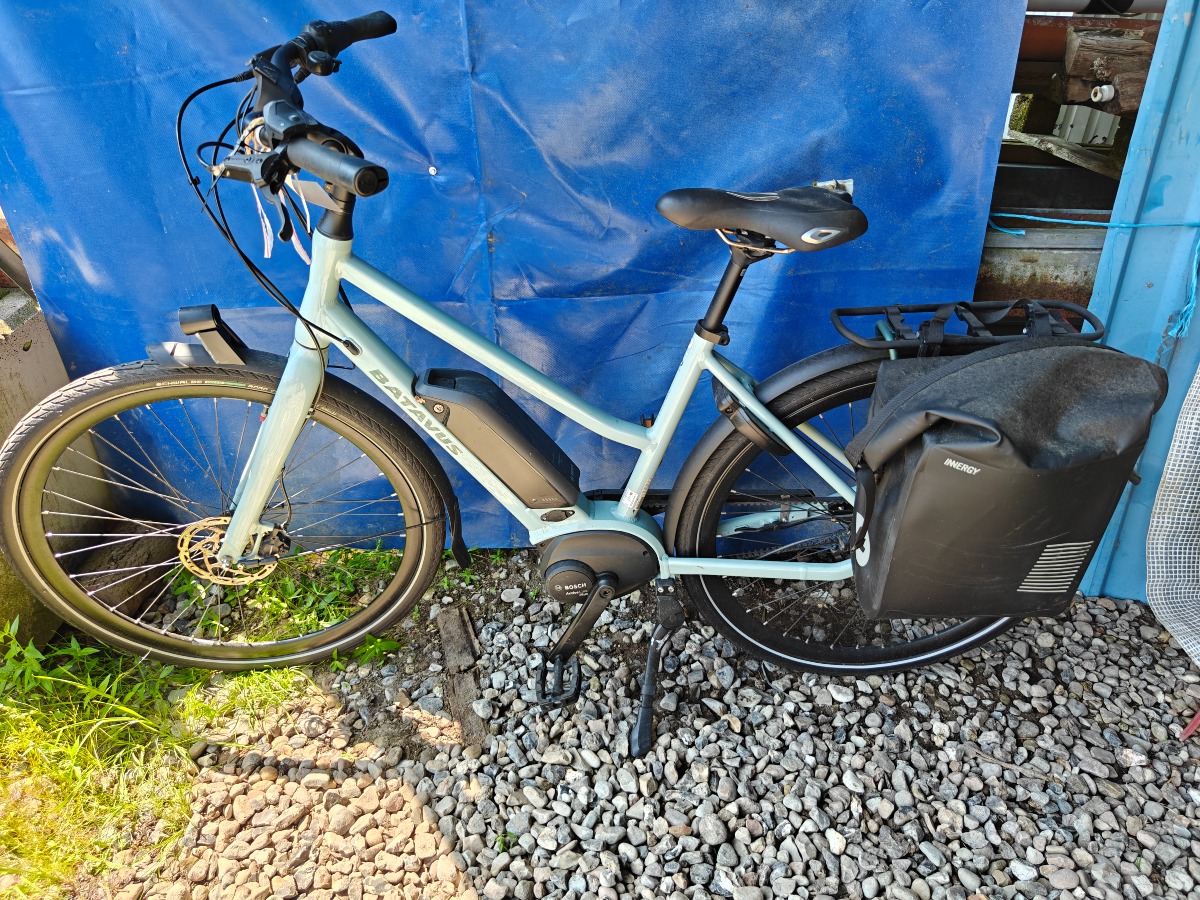 Batavus dameelcykel med sadeltaske
