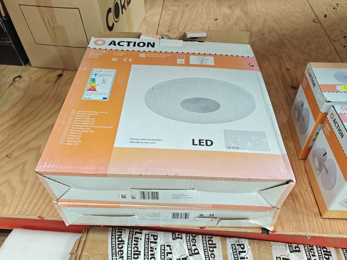 2 stk. Action plafond 