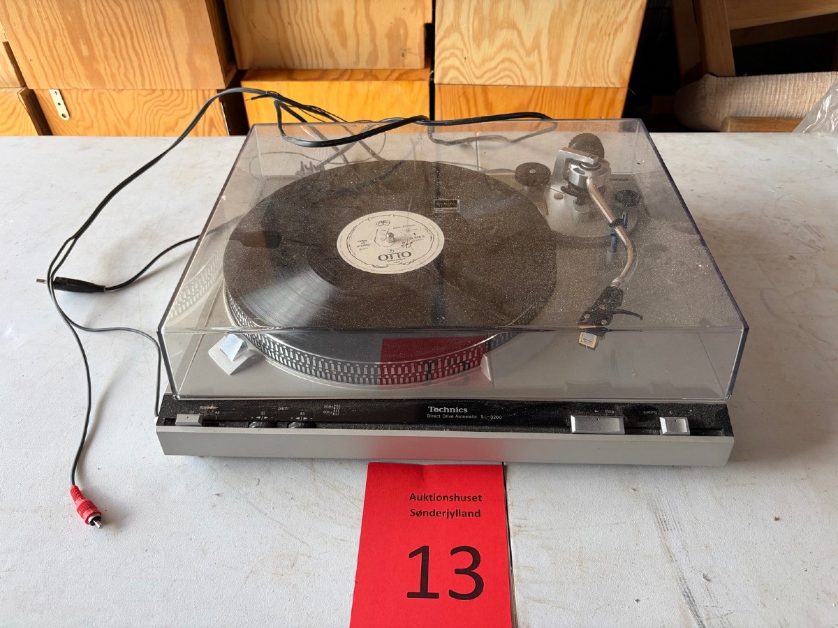 Technics SL-3200 – vintage direct drive automatisk pladespiller