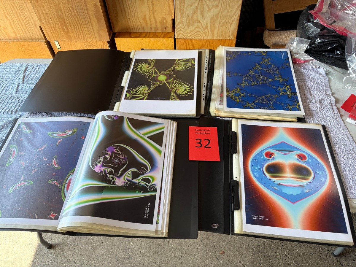 Samling af digital/fraktal kunst – flere mapper