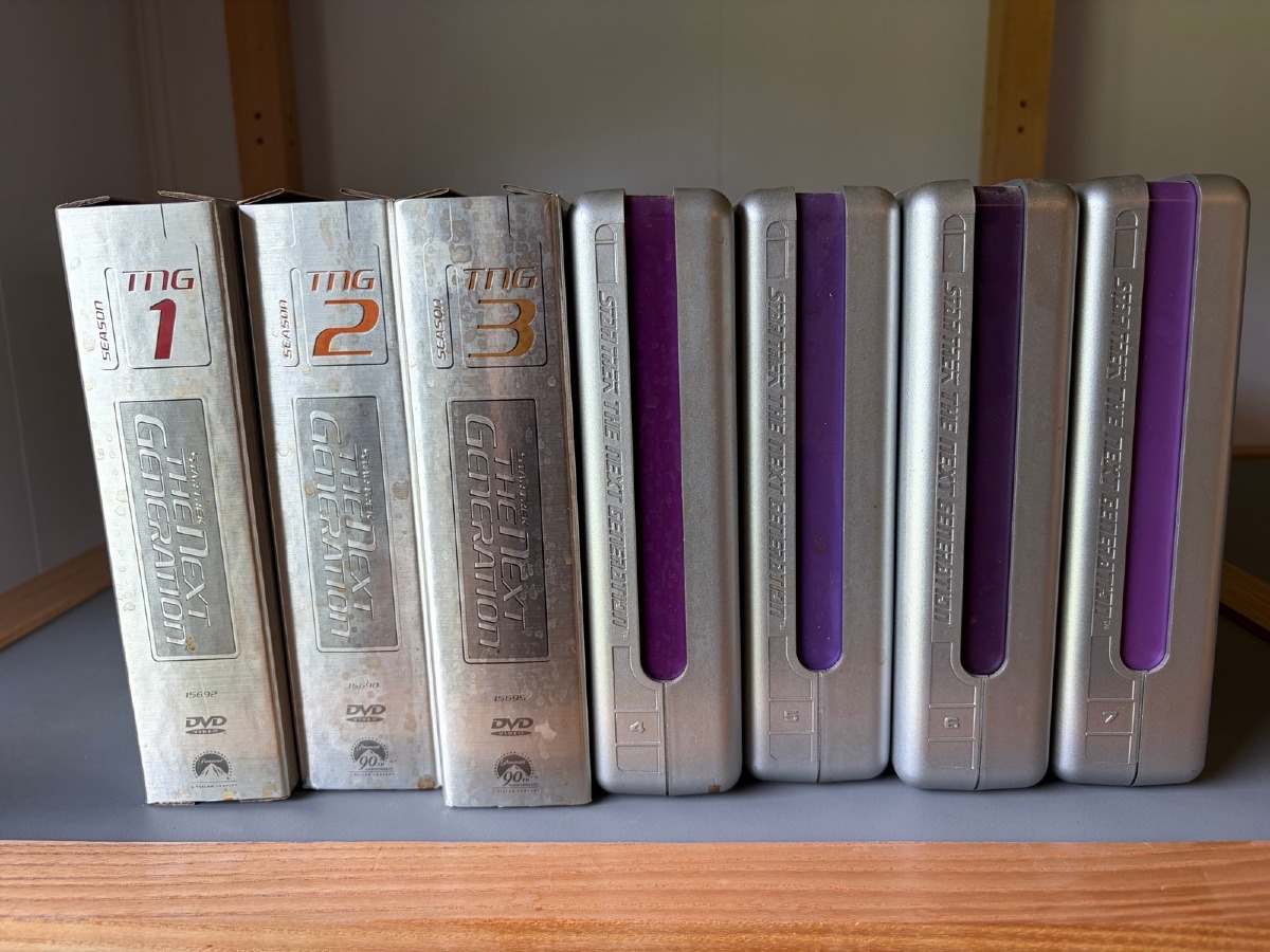 Star Trek: The Next Generation – komplet serie sæson 1-7 på DVD