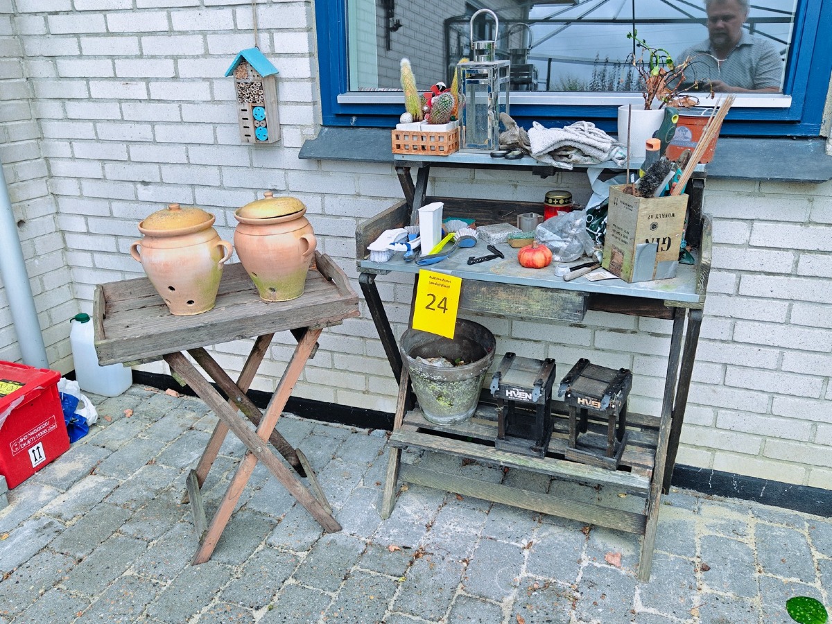 Plante- og bakkebord