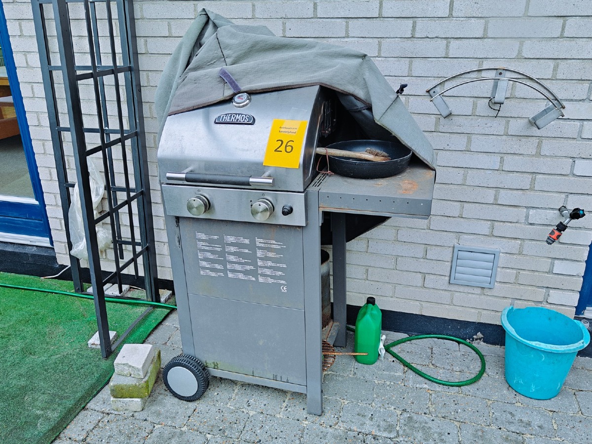 Char-Broil Thermos C-21G gasgrill med to brændere og sidebord