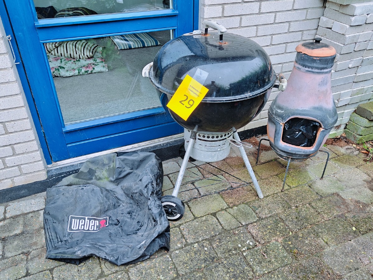 Weber kuglegrill samt mexicansk ovn