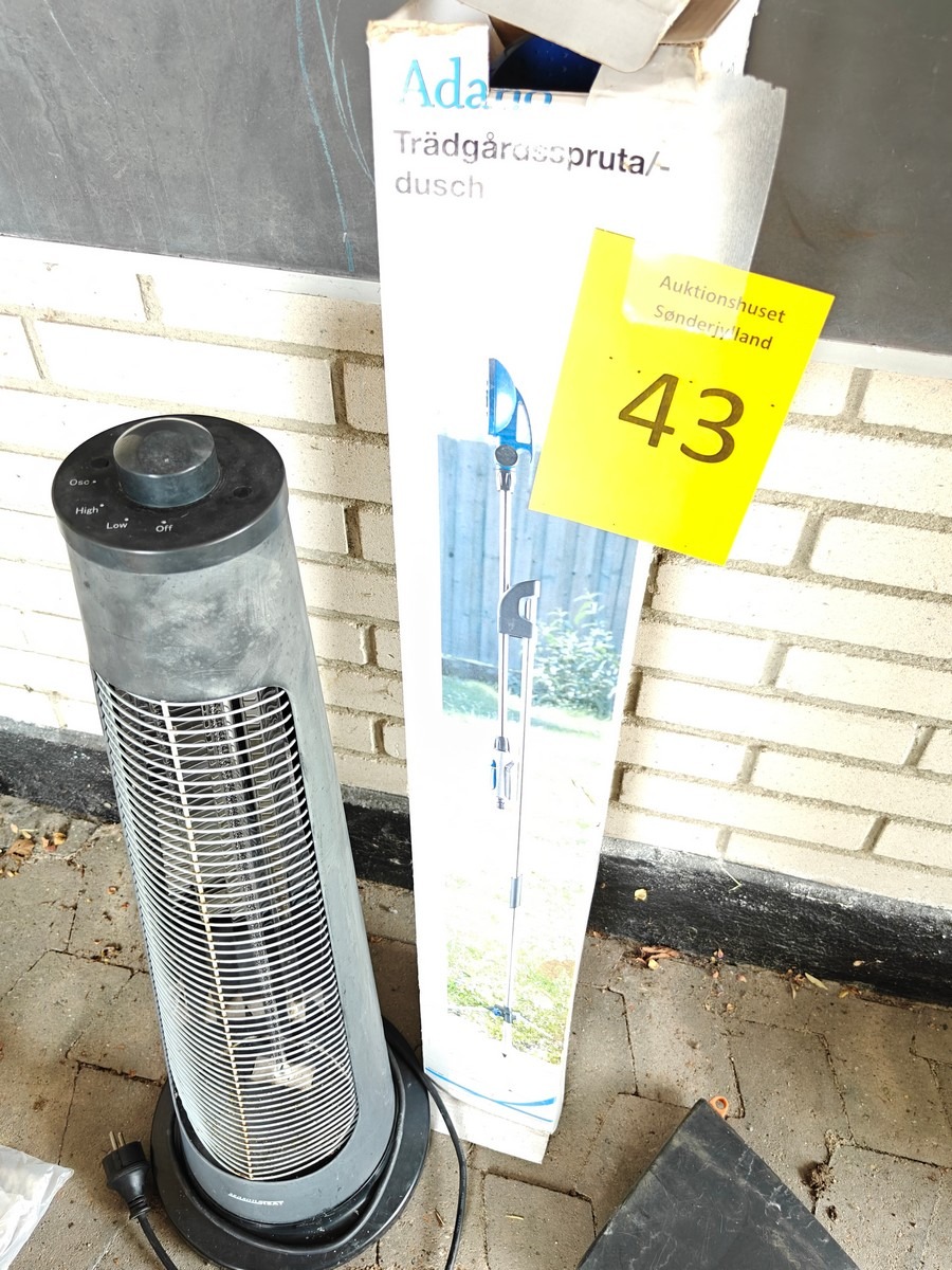 Terrassevarmer og havebruser