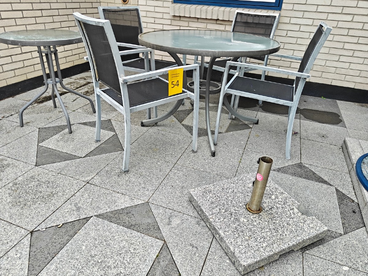 Havemøbler af letmetal